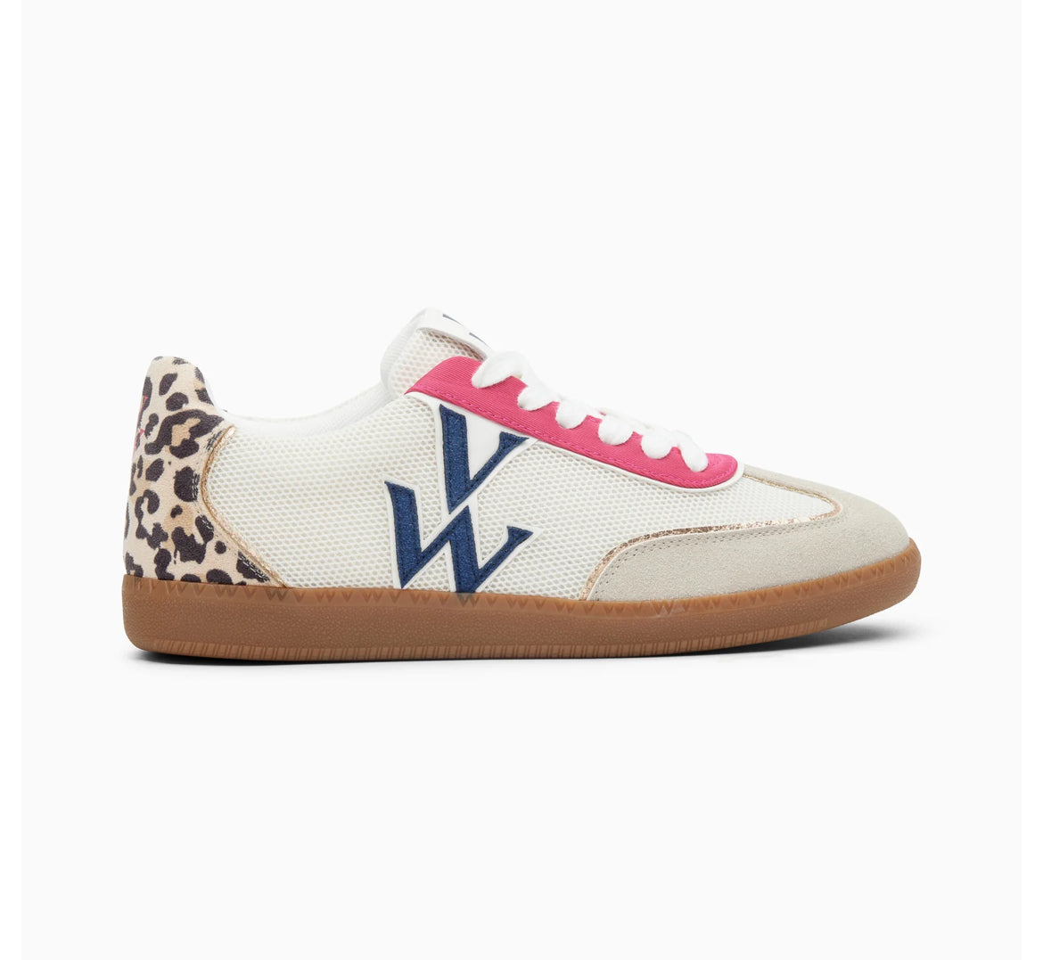 Baskets Monogramme Charlize Multicolores à Semelle Rétro