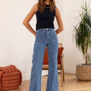 Jean Elenette Denim Stone