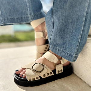 Sandales Chloe Beige