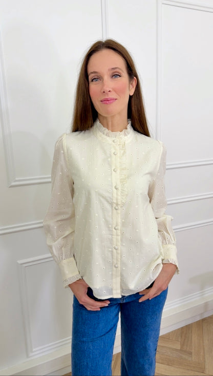 Blouse Alban Beige