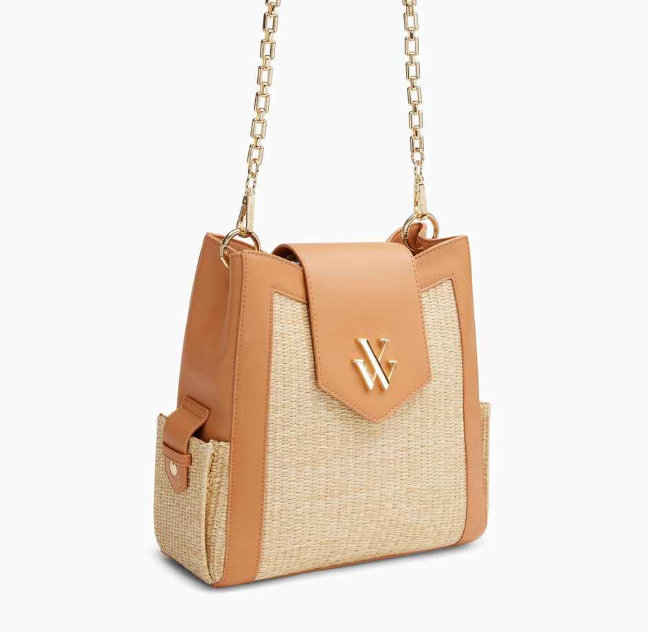 Sac bourse Harper camel