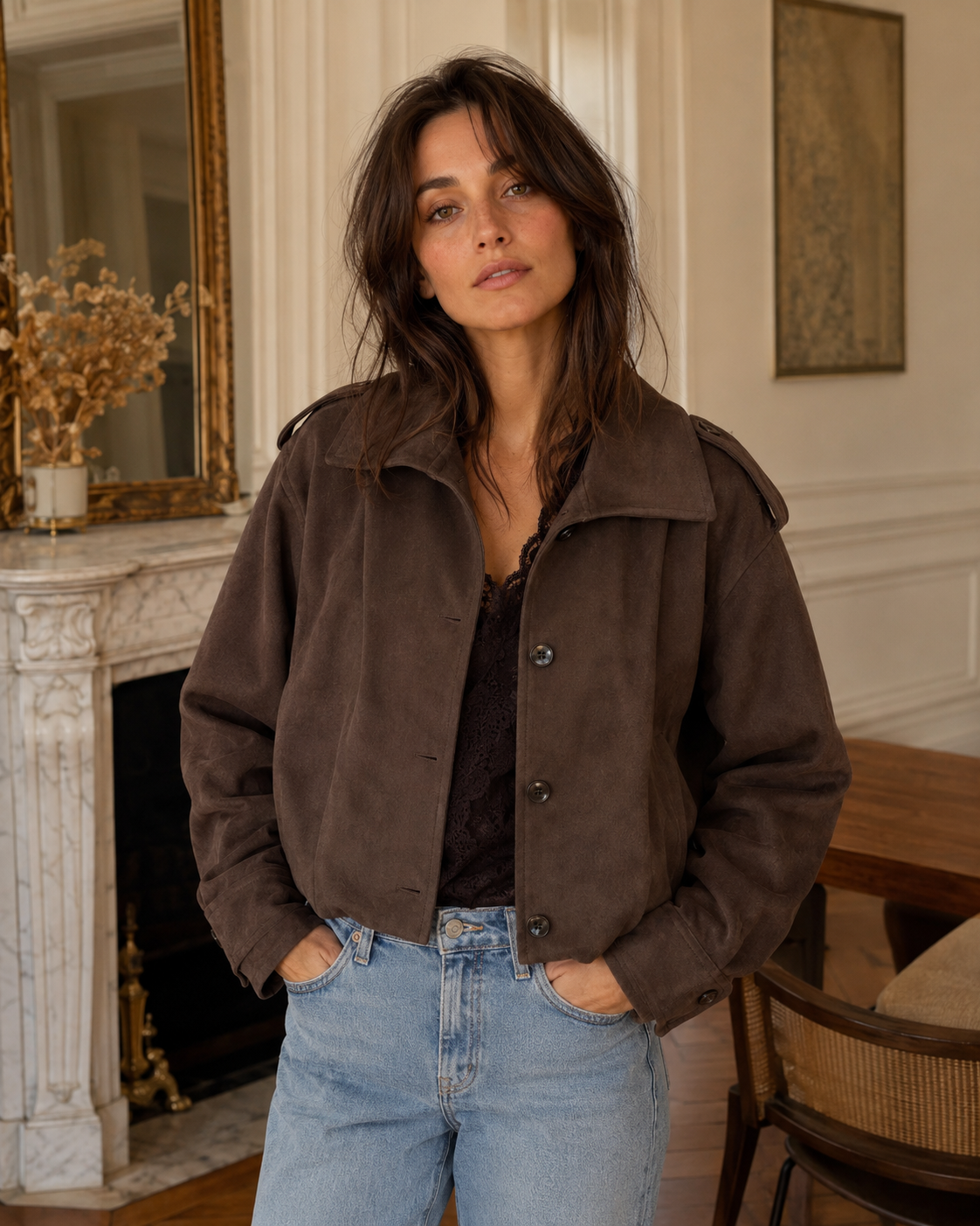 Veste Romy Choco