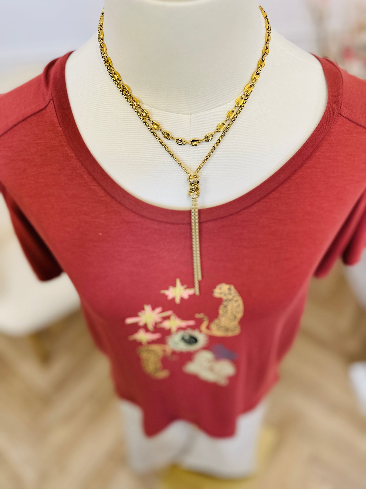 T-shirt Cosmic Terracota