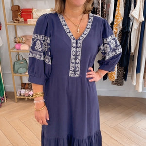 Robe Bohemian Navy