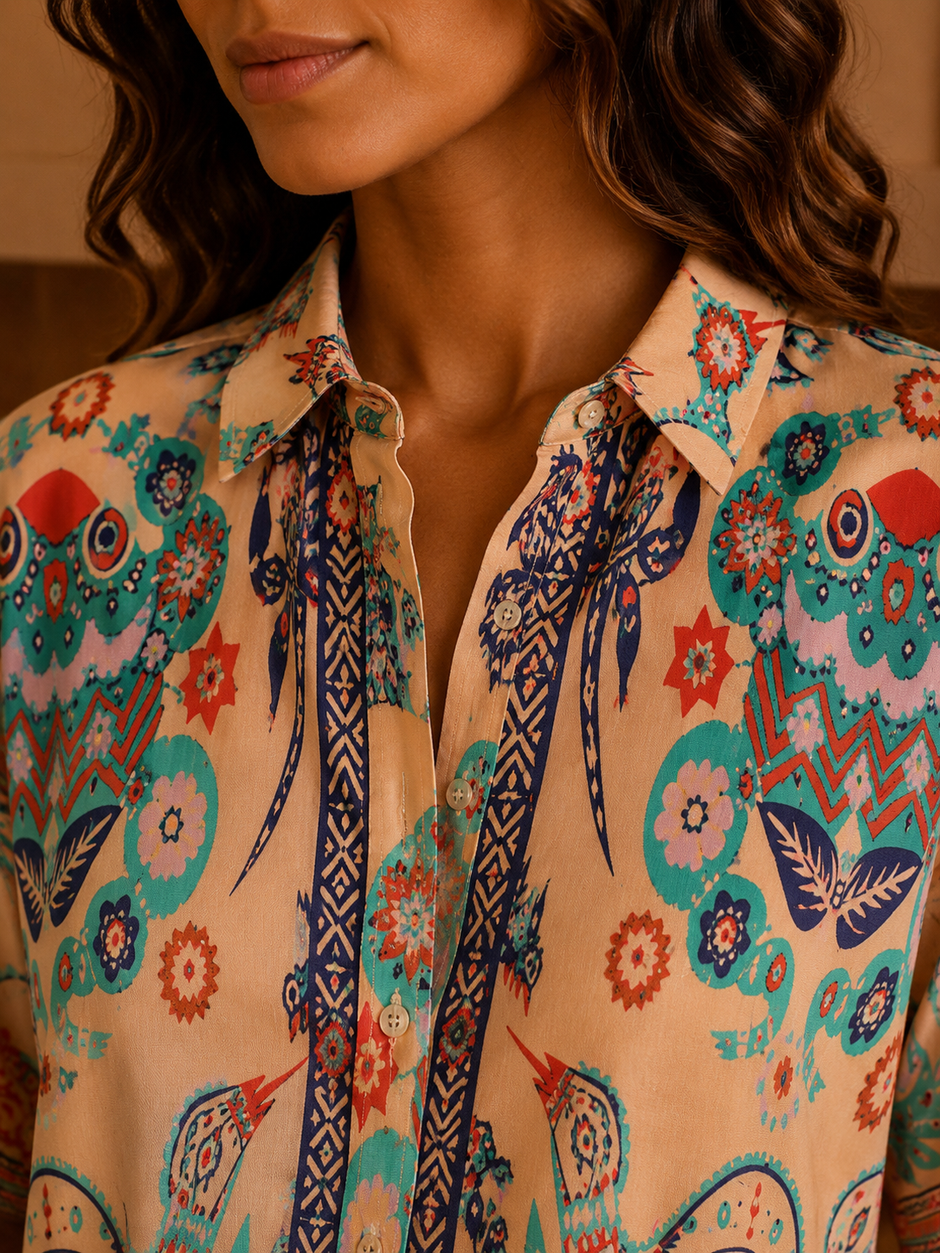 Chemise Shanola Saumon