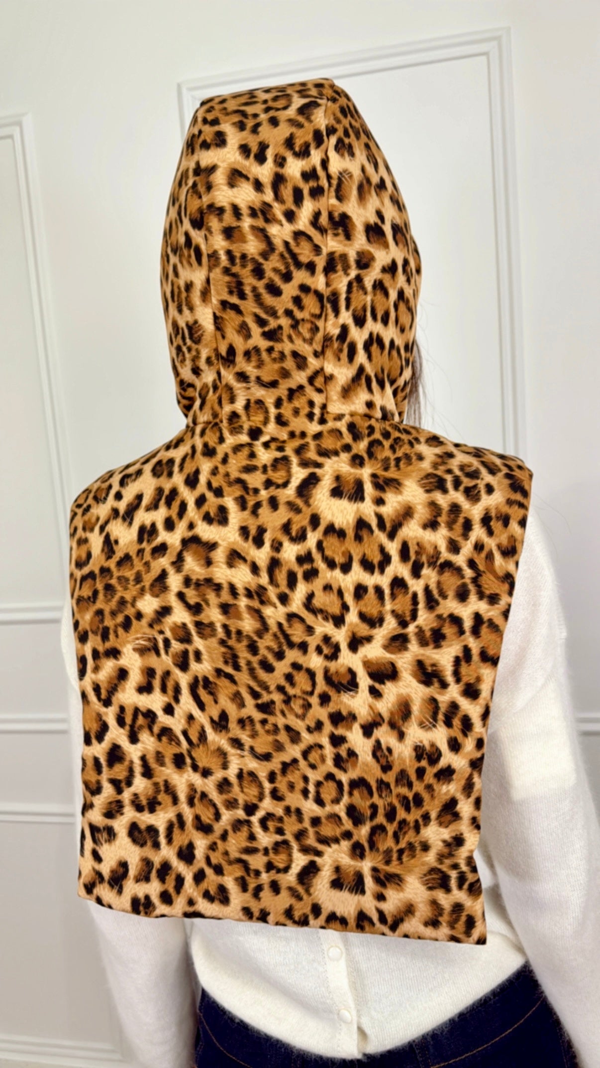 Capuche Noemie Léopard