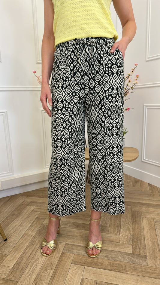 Pantalon Linno Noir