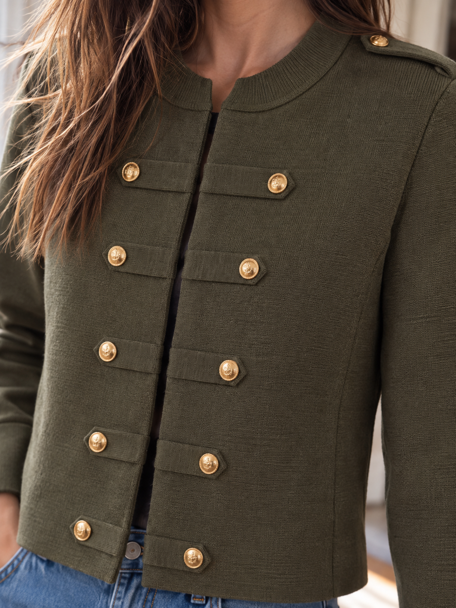Gilet Liz Kaki