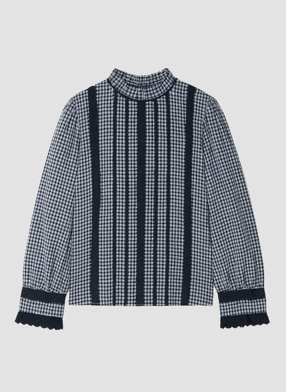Blouse Saminay Carreaux