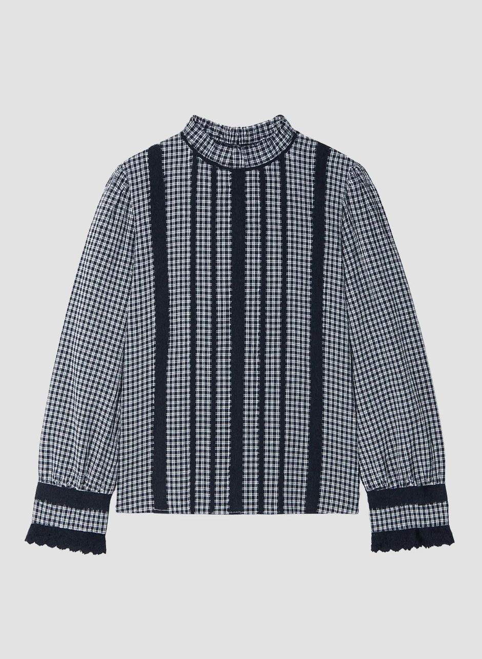Blouse Saminay Carreaux