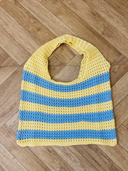 Sac Besace Bleu Jaune