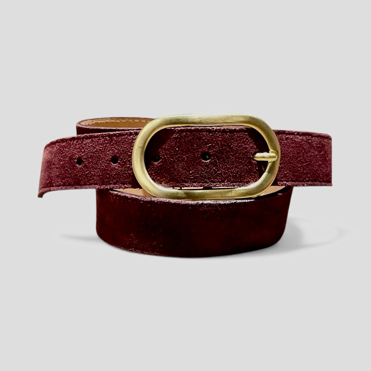 Ceinture Dora Cuir Bordeaux