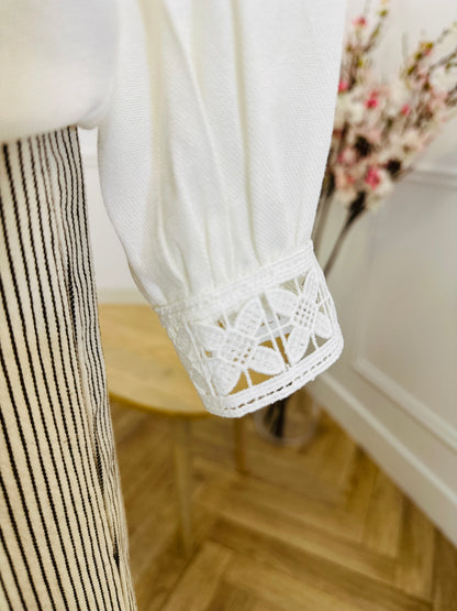Chemise Leyna Ecrue