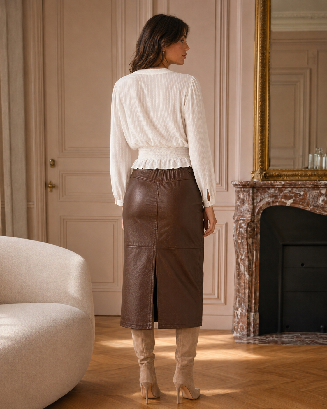 Blouse Sadiane Ecrue