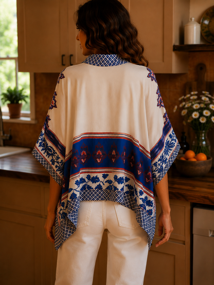 Chemise Sarlena Bleu