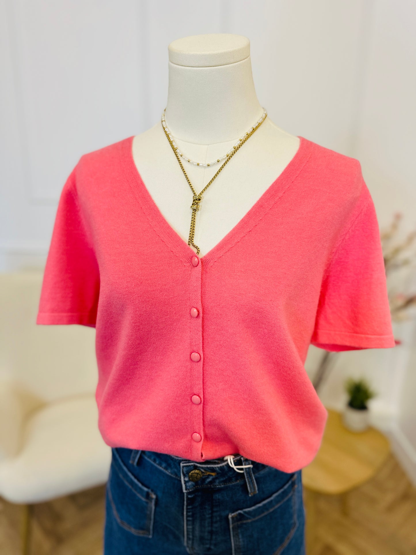 Gilet Sacha Rose