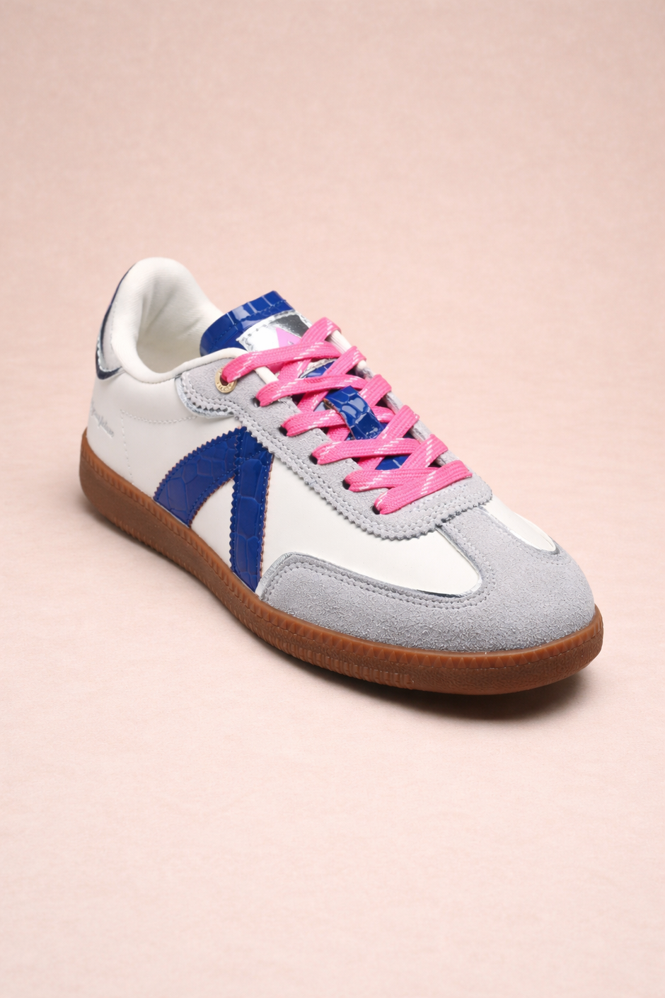 Baskets Elite Classic Bleu et Rose