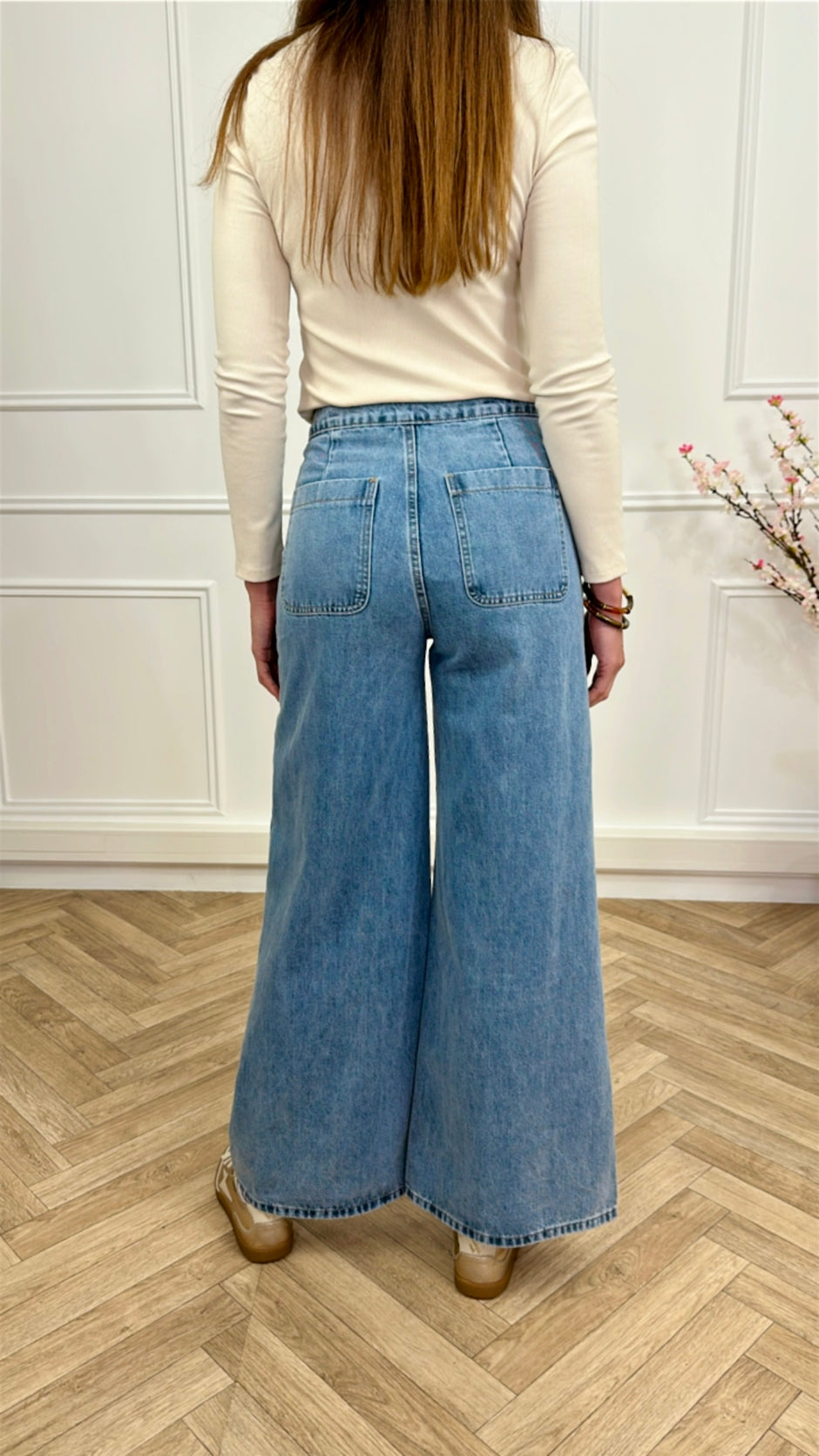 Jean Lydie Palazzo Denim