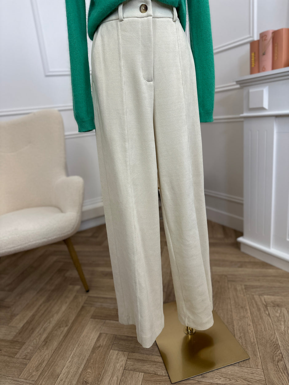 Pantalon Kate Corduroy Ecru