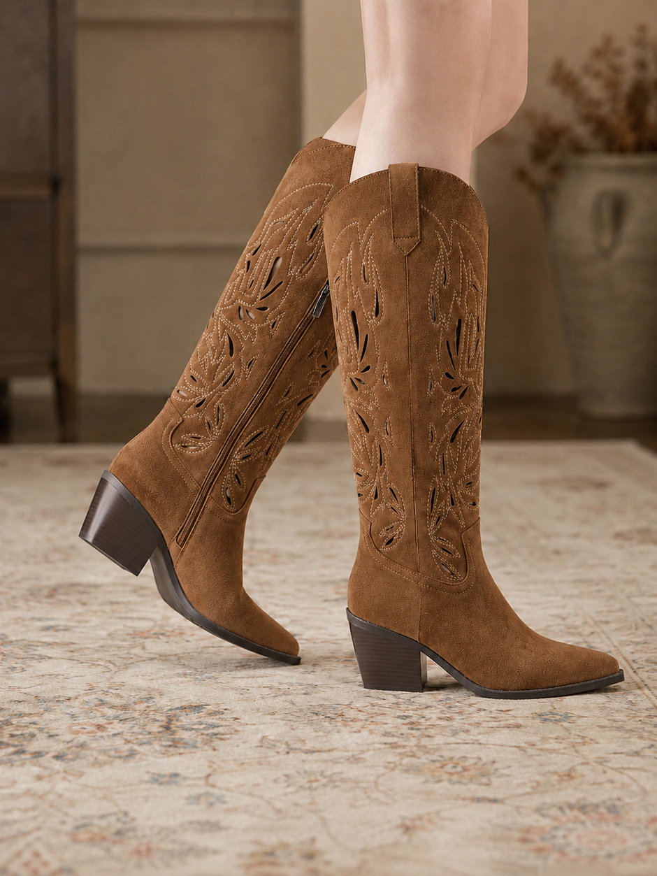 Bottes Petra Camel