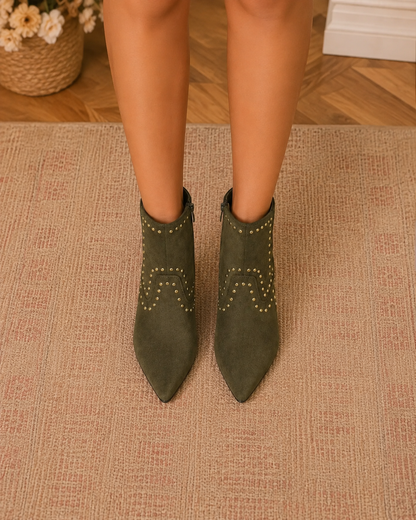 Bottines Shanon Kaki