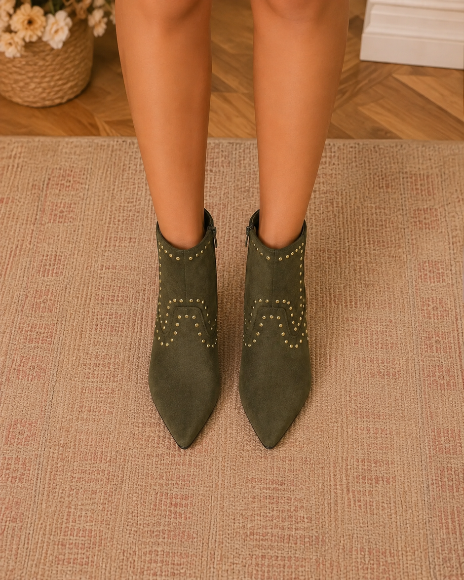 Bottines Shanon Kaki
