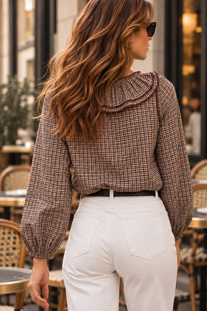 Chemise Noa Bordeaux