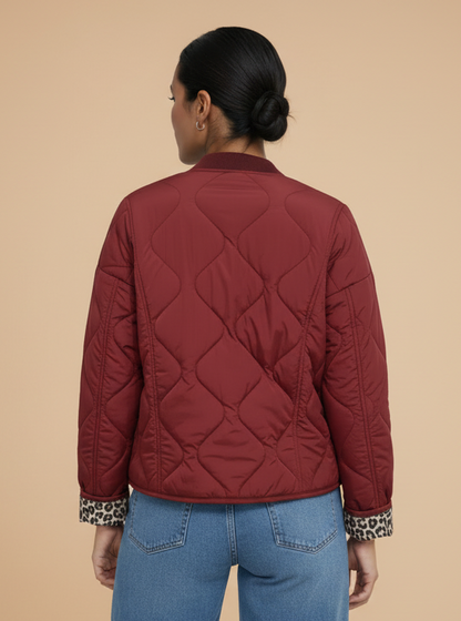 Veste Amala Bordeaux Léo