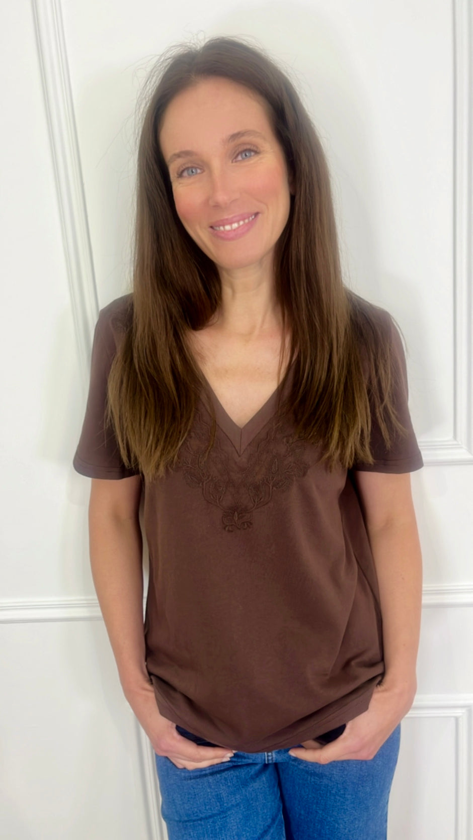 Tee Shirt Cybele Choco