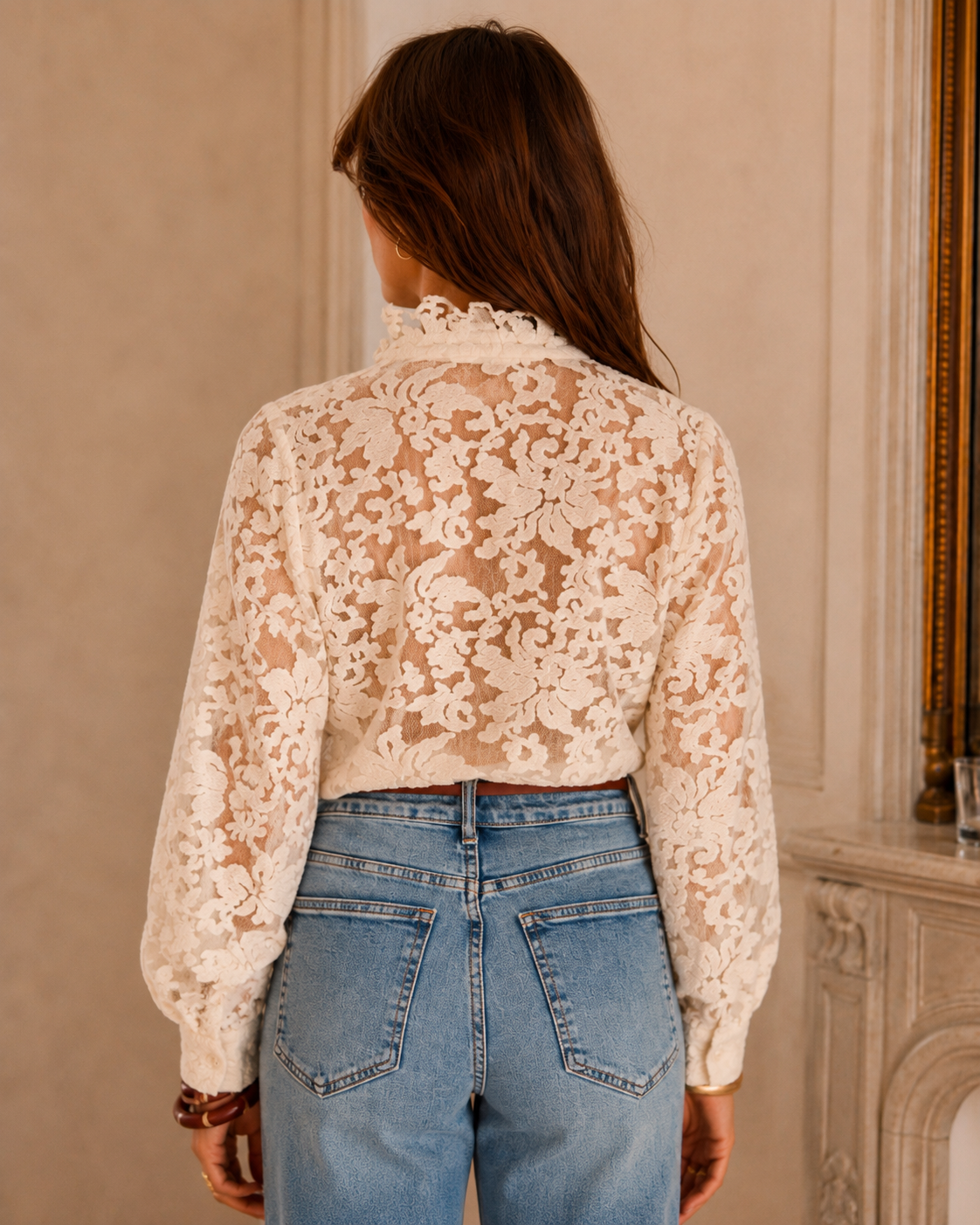 Blouse Geraldine Beige