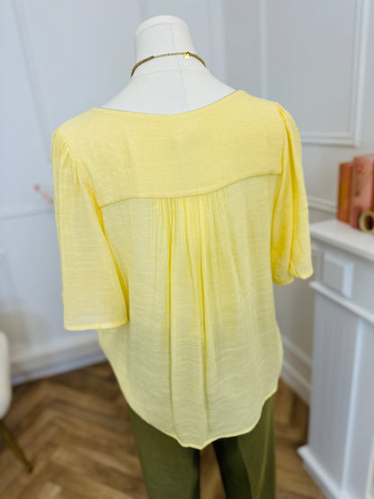Blouse Dina Jaune