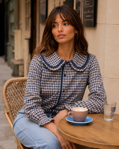 Chemise Javier Bleue