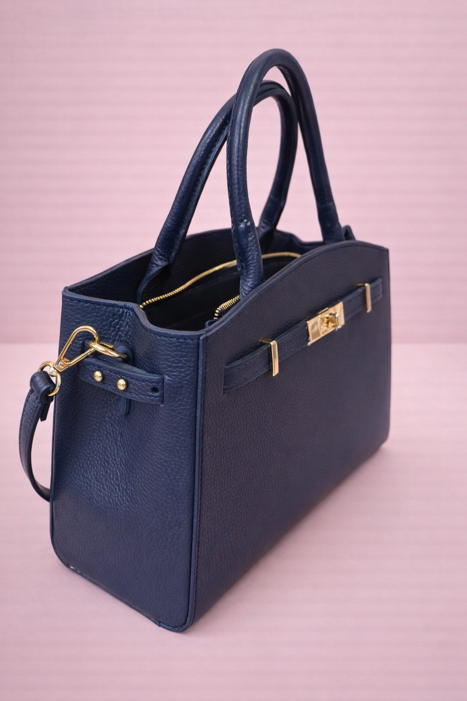 Sac Cuir Dorine Marine