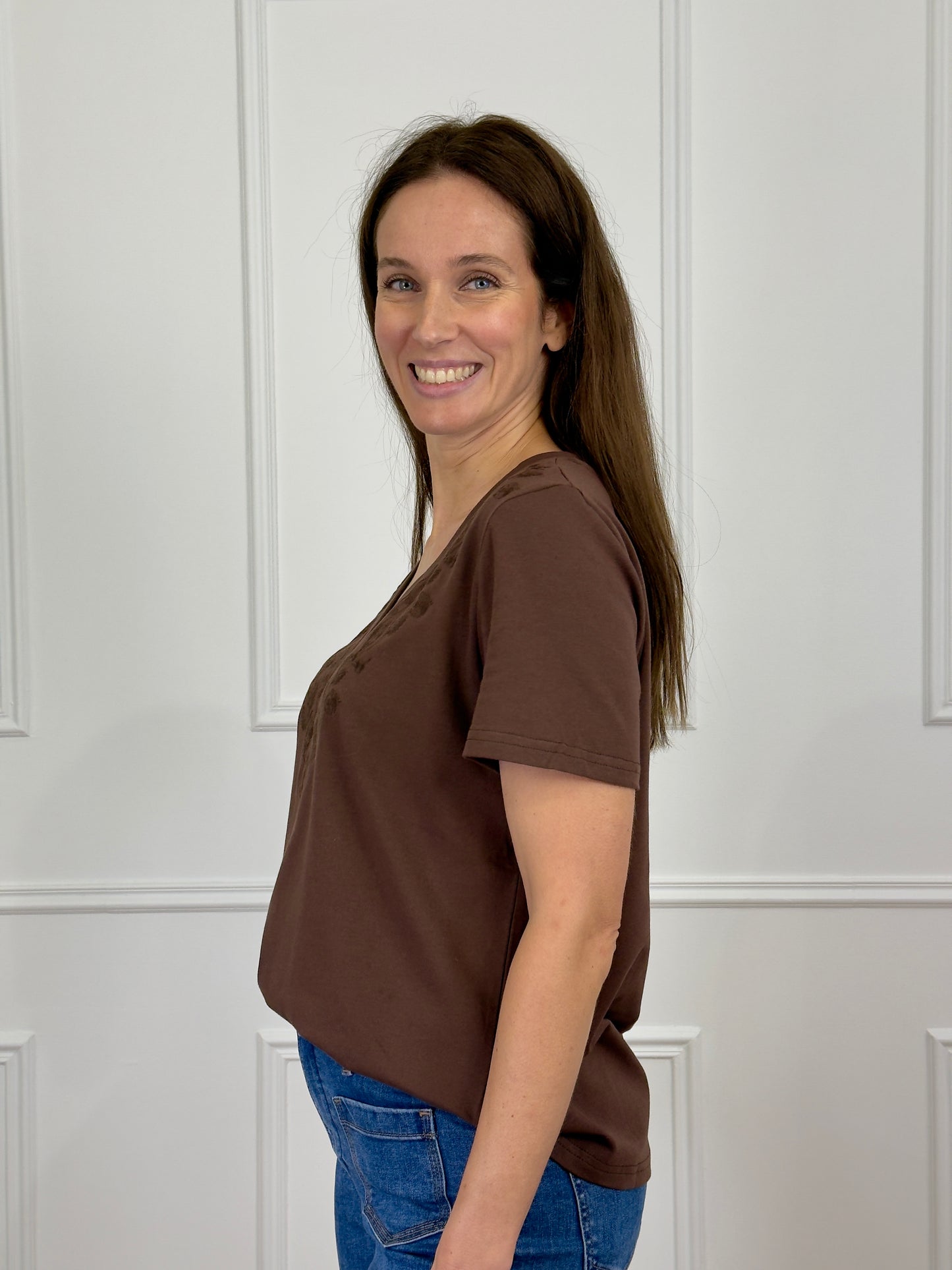 Tee Shirt Cybele Choco