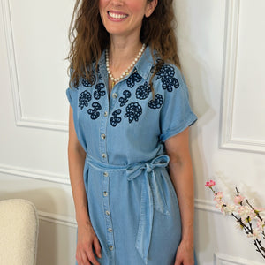 Robe Ginny Bleue