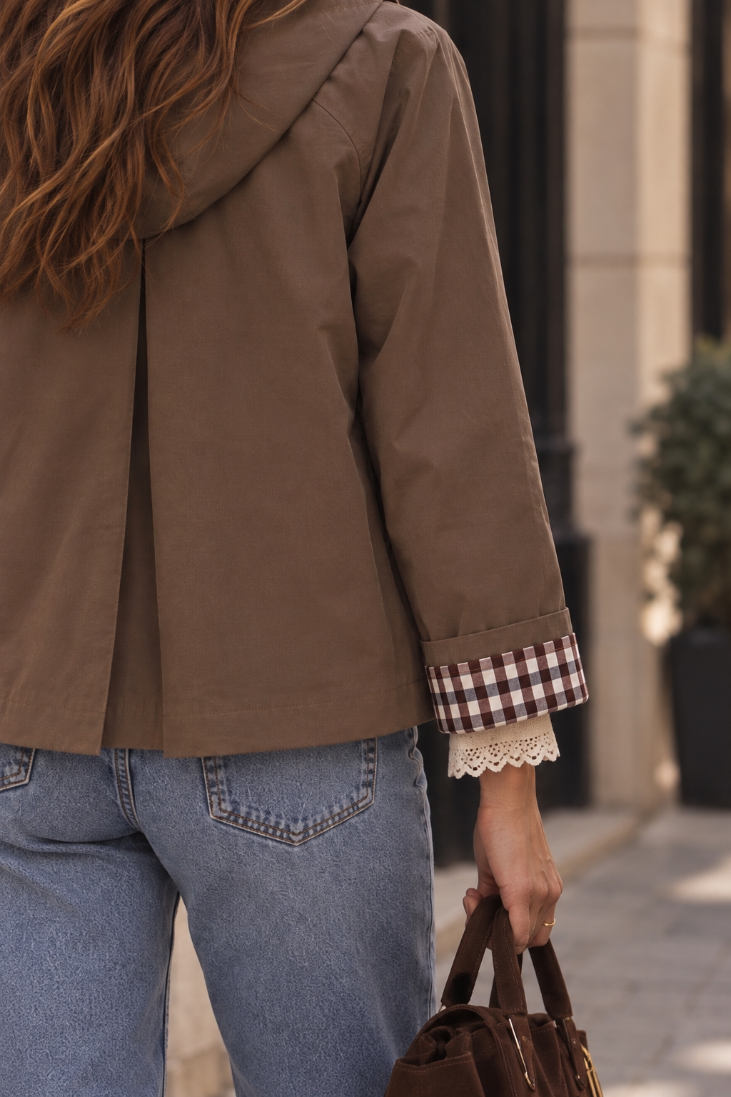 Trench Court Adenais Choco