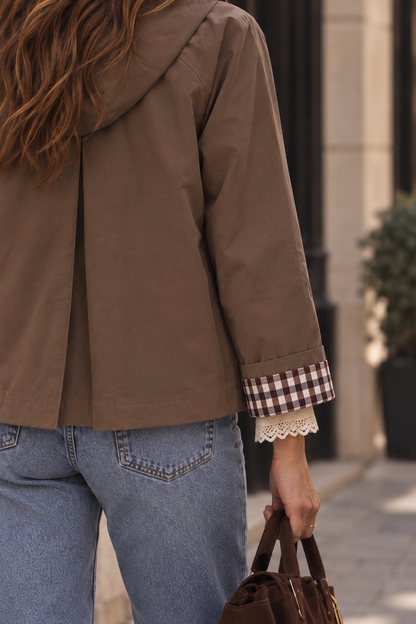 Trench Court Adenais Choco
