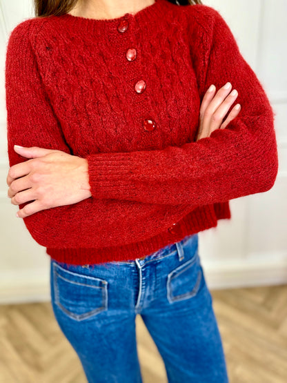 Gilet Belablue Rouge