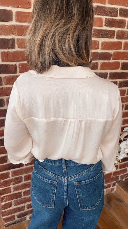 Blouse Tiffaine Beige