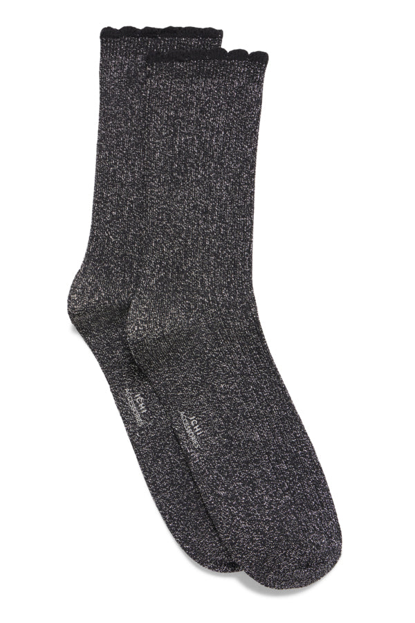 Chaussettes Saffi Grises Paillettes