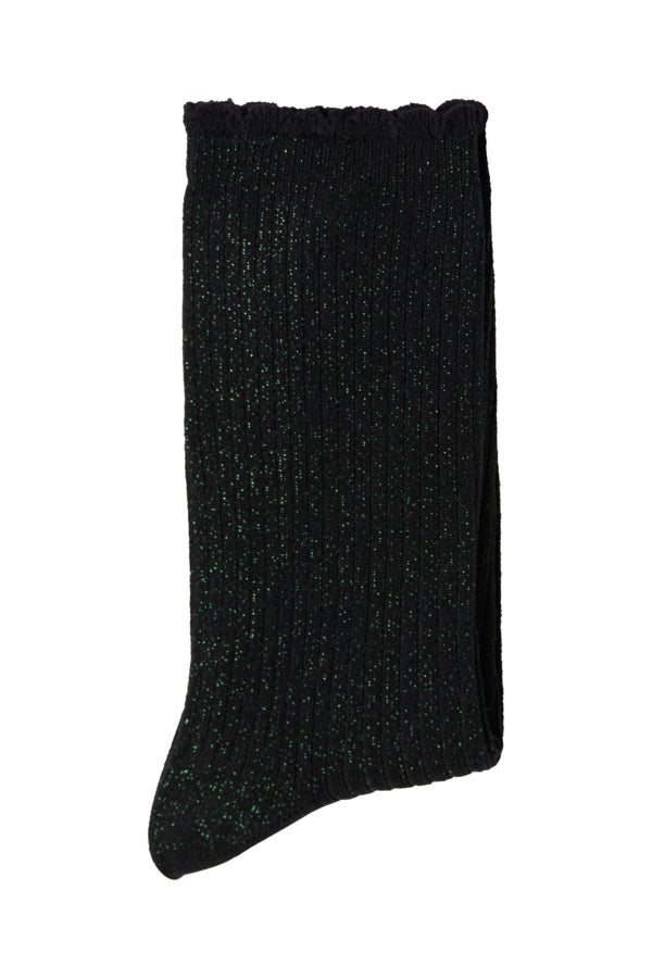 Chaussettes Saffi Noire Paillettes