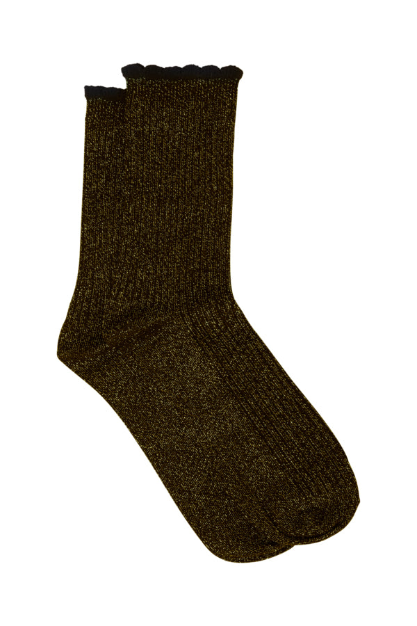 Chaussettes Saffi Gold Paillettes
