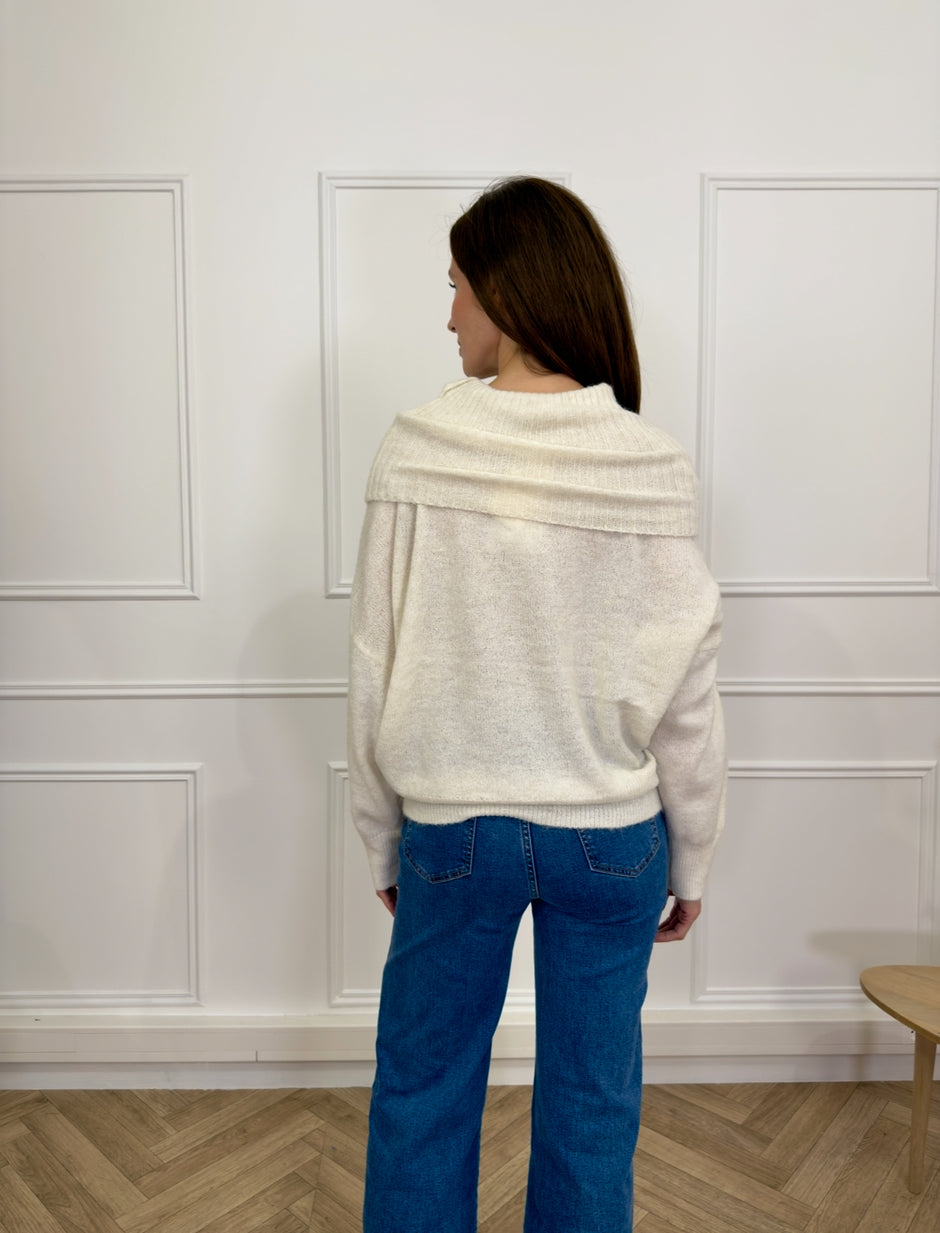 Pull Kamara Ecru