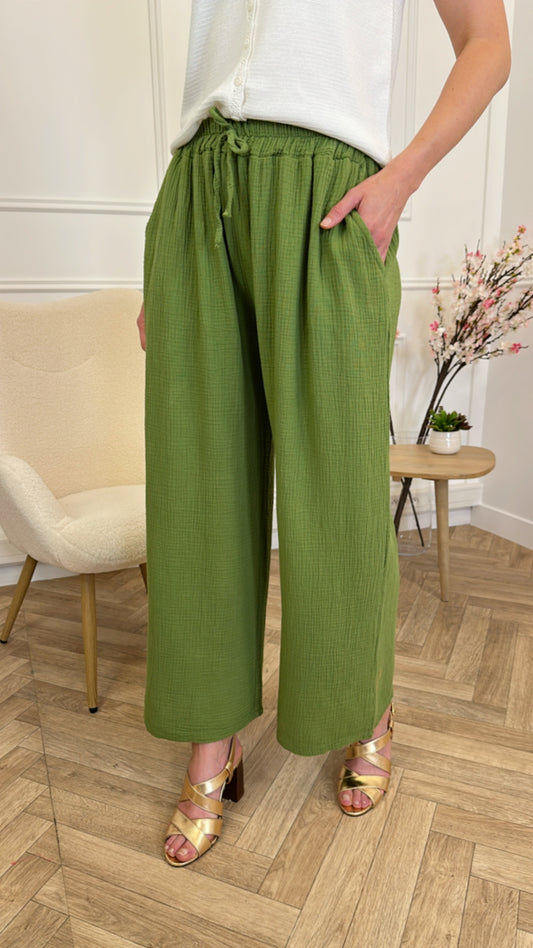 Pantalon Gaze Lance Kaki