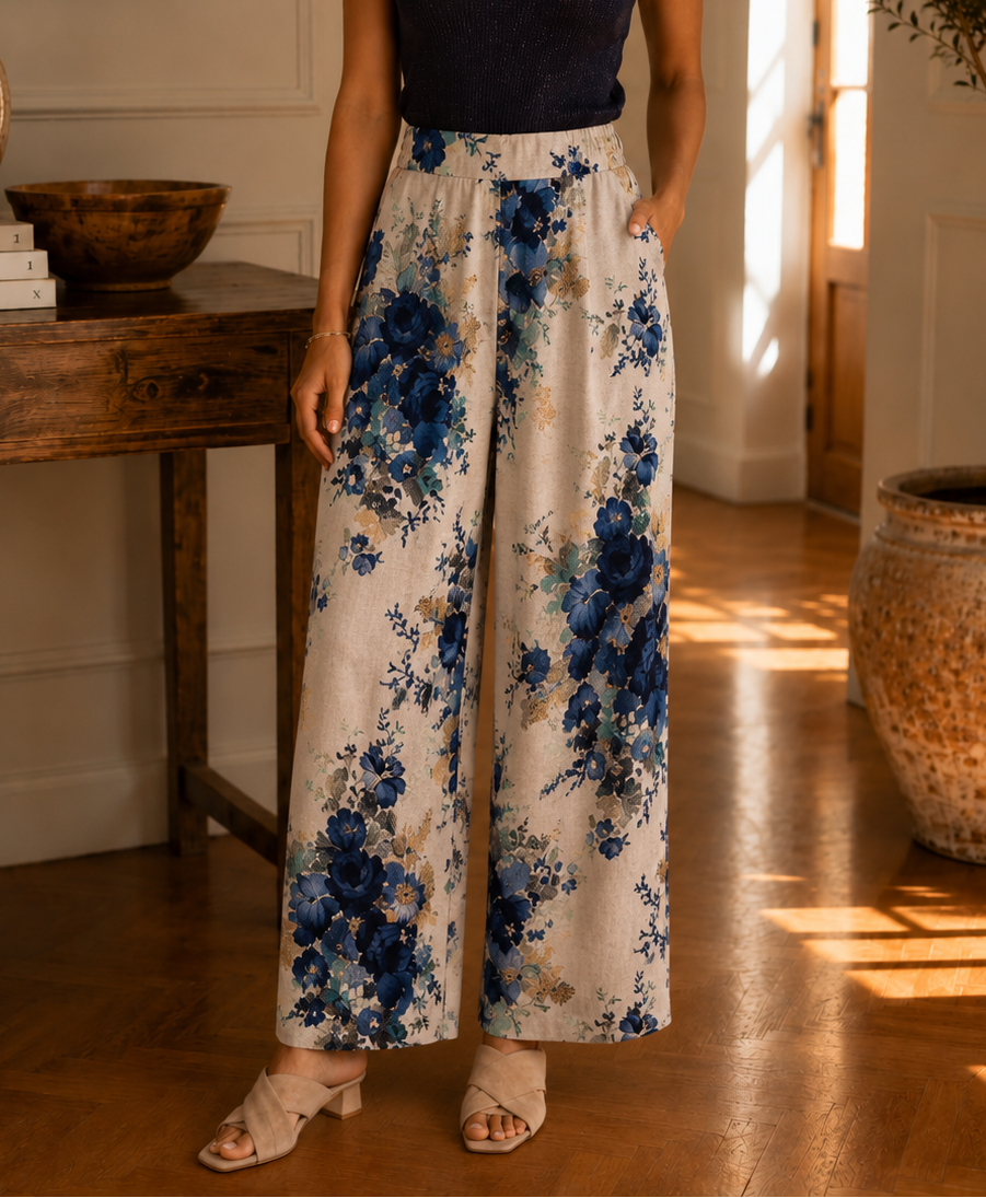Pantalon Cindy Bleu
