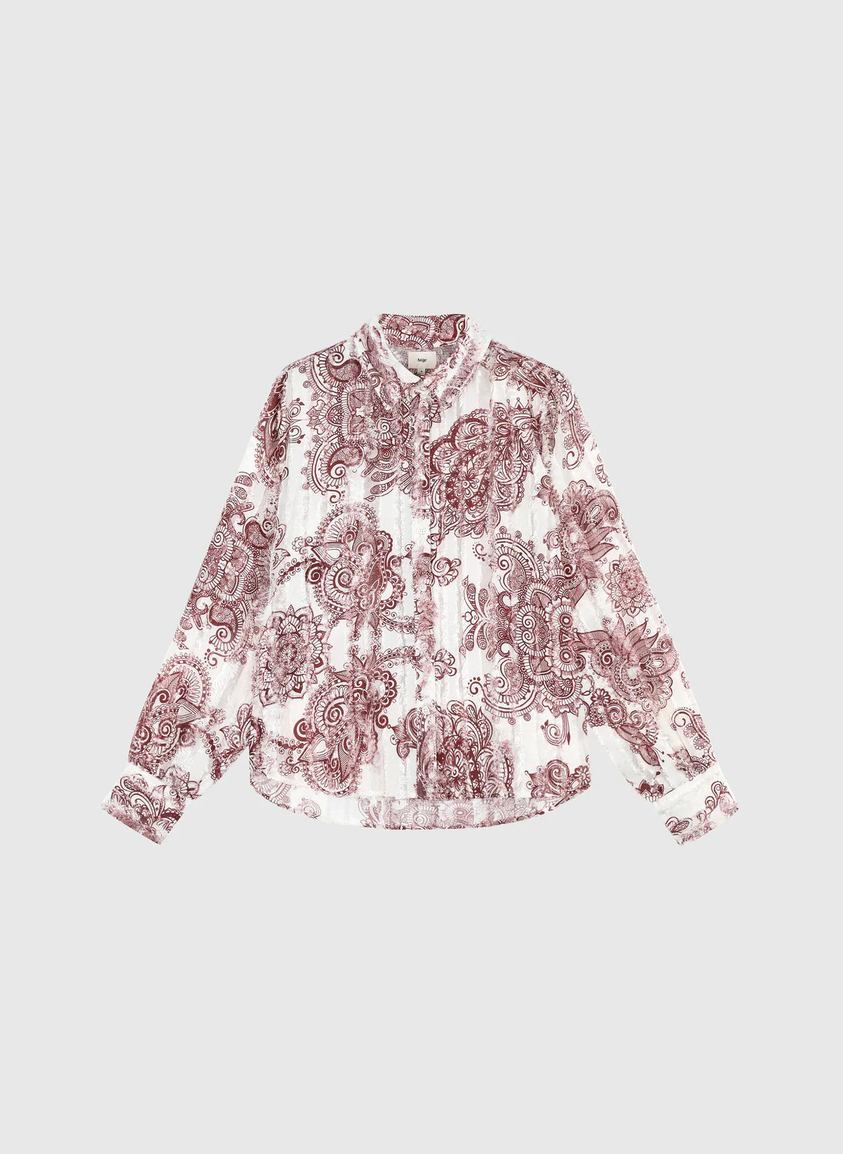 Chemise Sophina Bordeaux