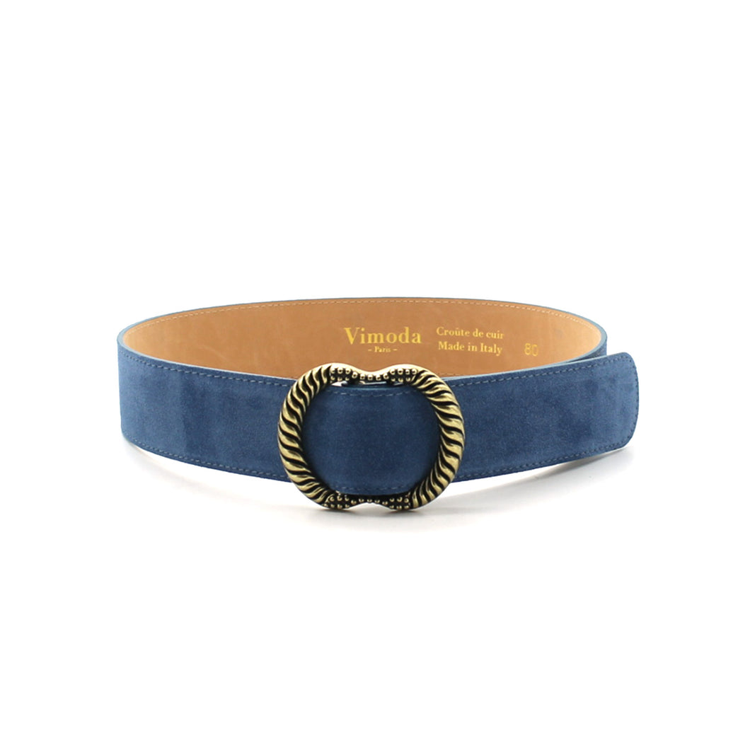 Ceinture Saskia bleu jean