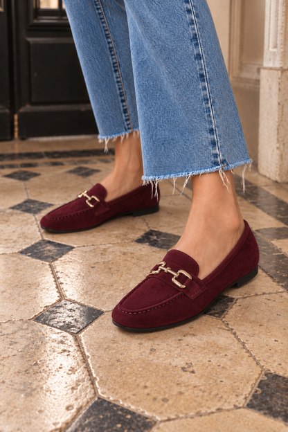 Mocassins Raja Bordeaux