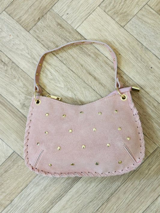 Sac Alixane Clous Rose