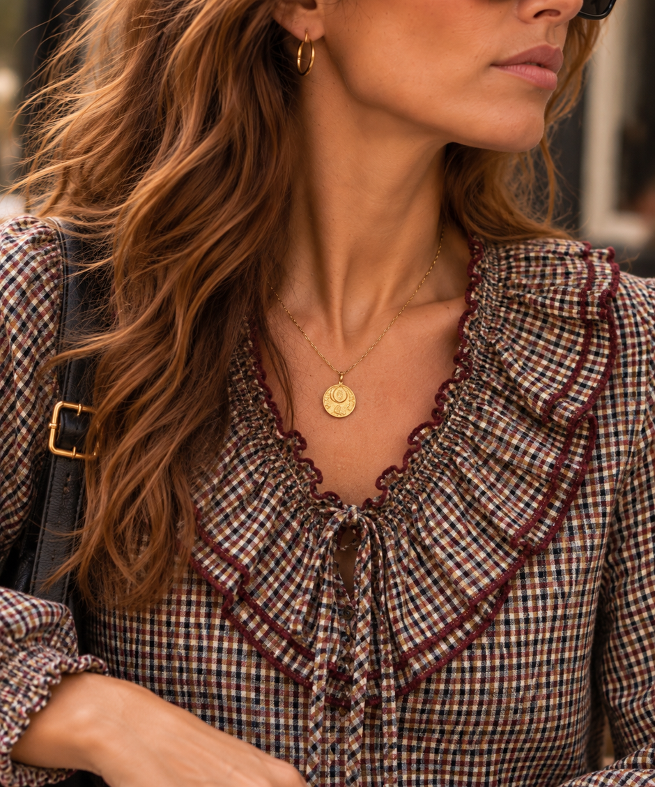 Chemise Noa Bordeaux